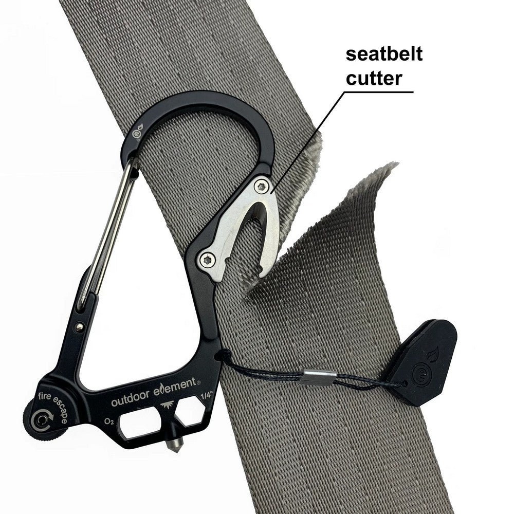 Outdoor Element Firestarter Carabiner Multitool