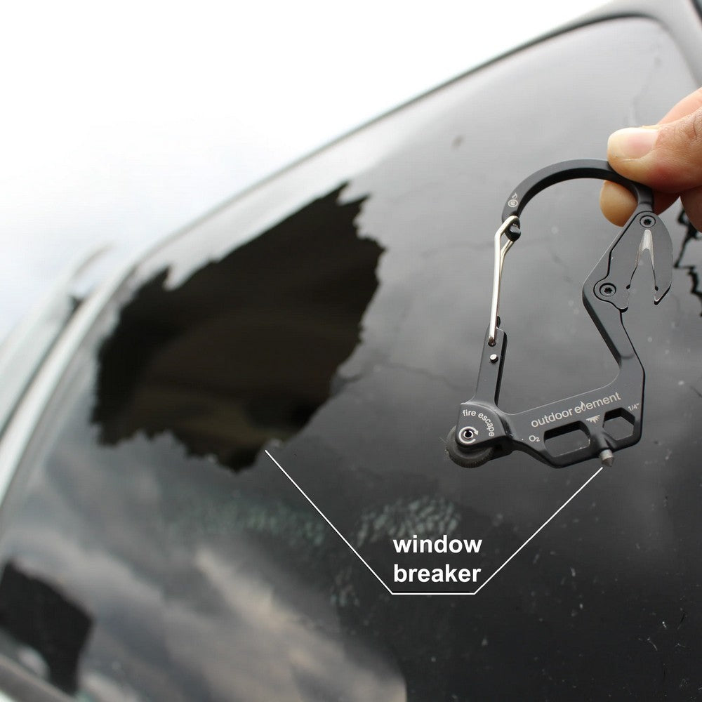 Outdoor Element Firestarter Carabiner Multitool