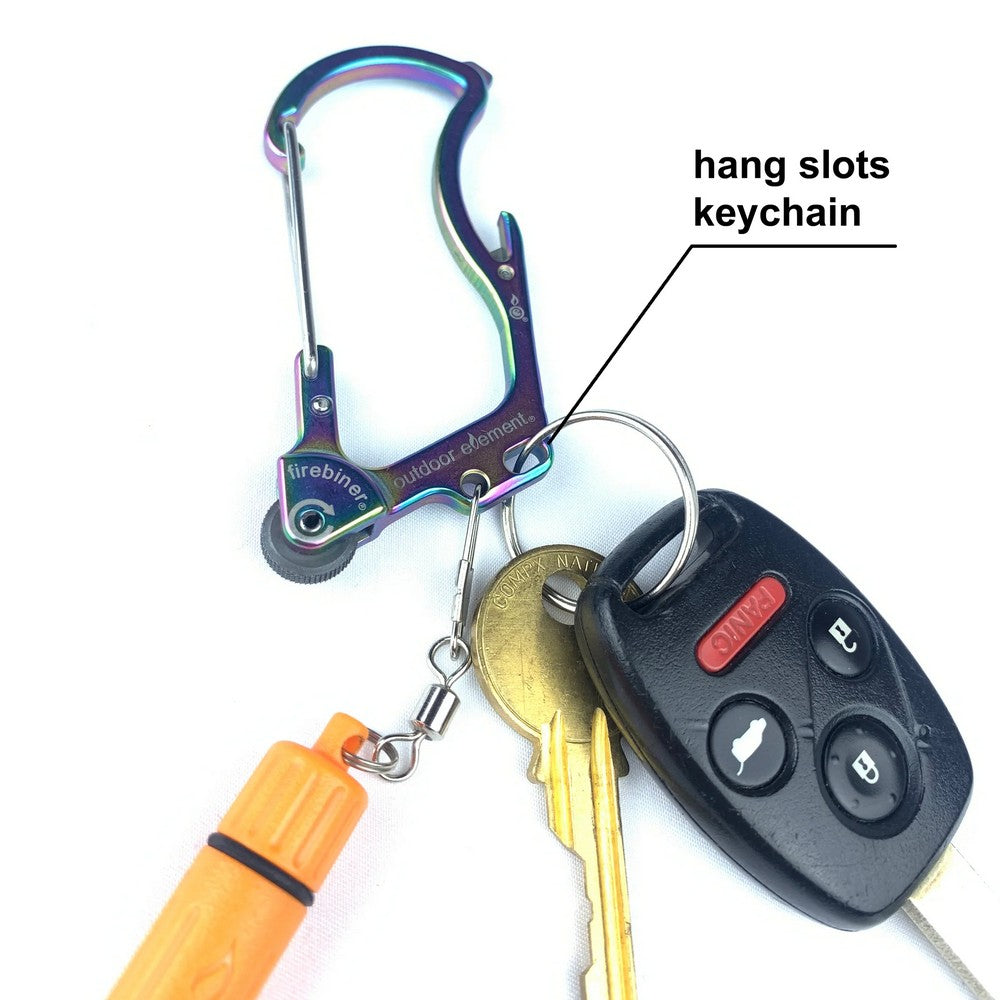 Outdoor Elements Firebiner Carabiner