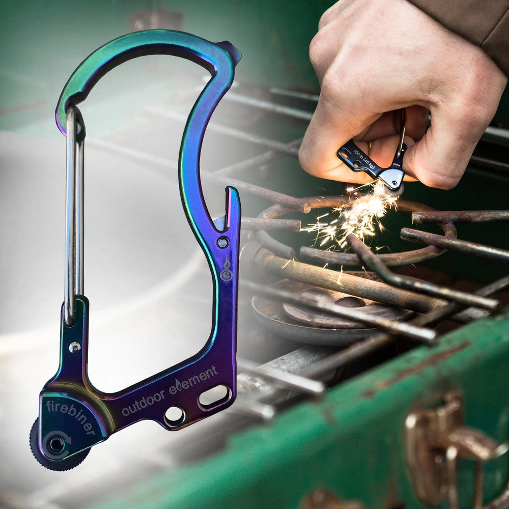 Outdoor Elements Firebiner Carabiner