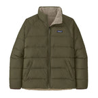 Manteau en duvet et en laine polaire Patagonia Reversible Silent (hommes)