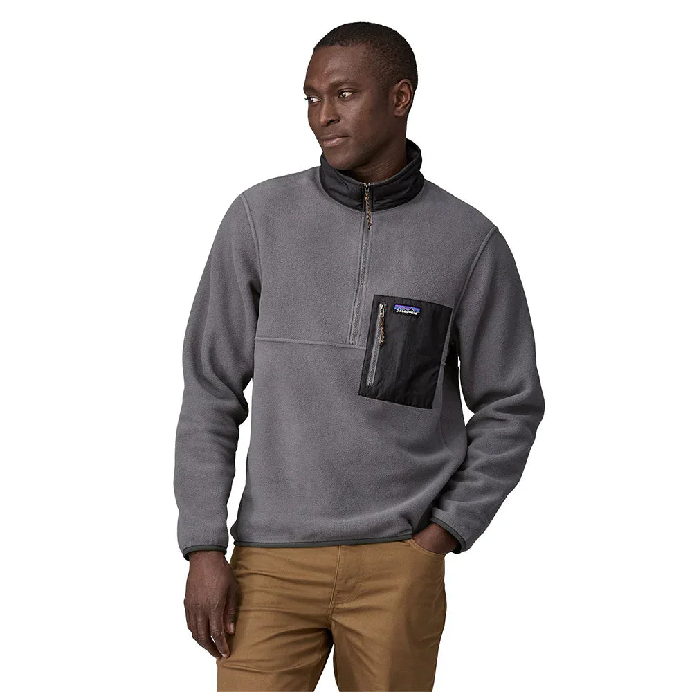 Chandail en laine polaire Patagonia Microdini 1/2 Zip (hommes)
