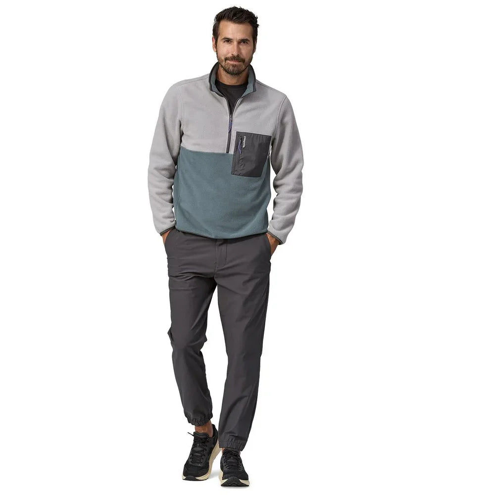 Chandail en laine polaire Patagonia Microdini 1/2 Zip (hommes)
