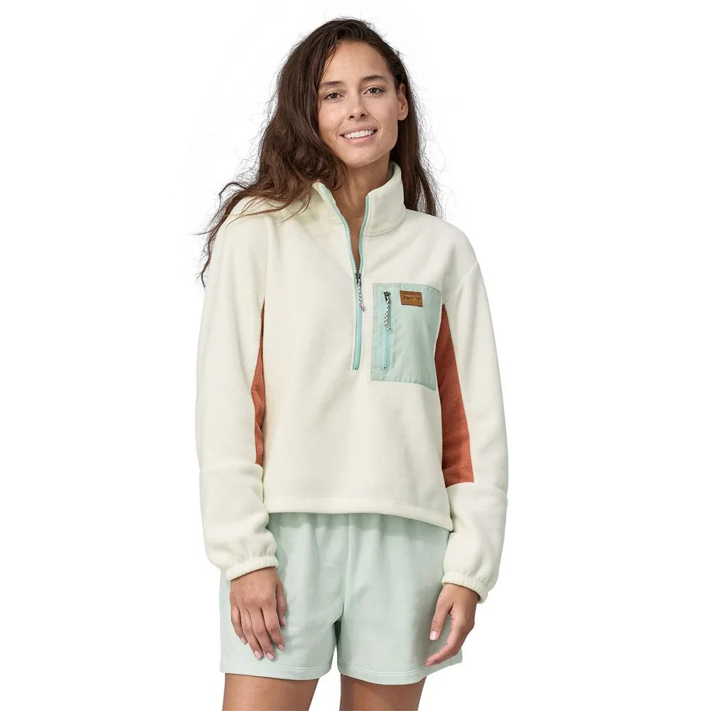 Chandail en laine polaire 1/2 zip Patagonia Microdini (femmes)