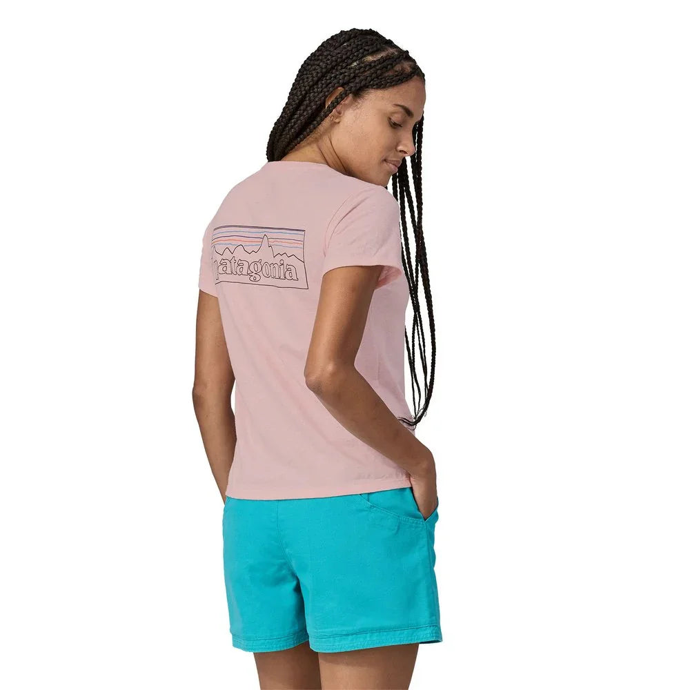 T-shirt Patagonia P-6 Logo Responsibili-Tee (femmes)