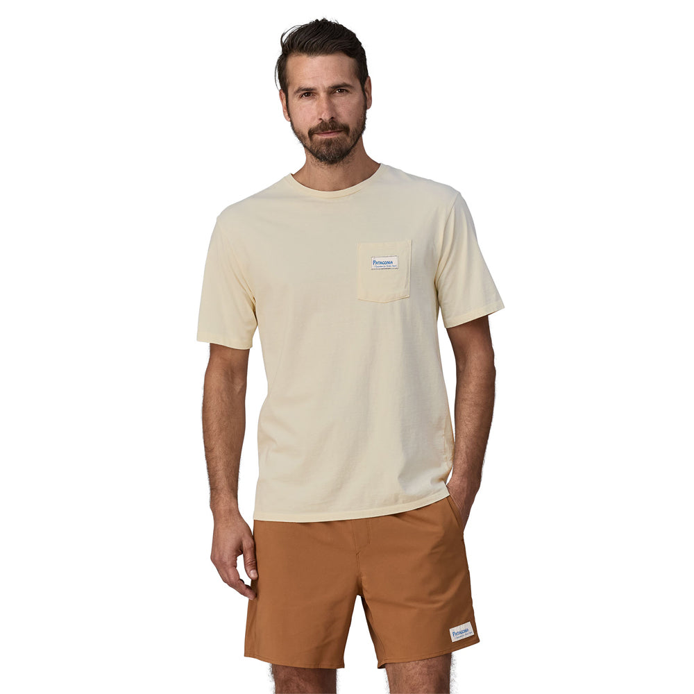 T-shirt Patagonia Water People Organic Pocket (hommes)
