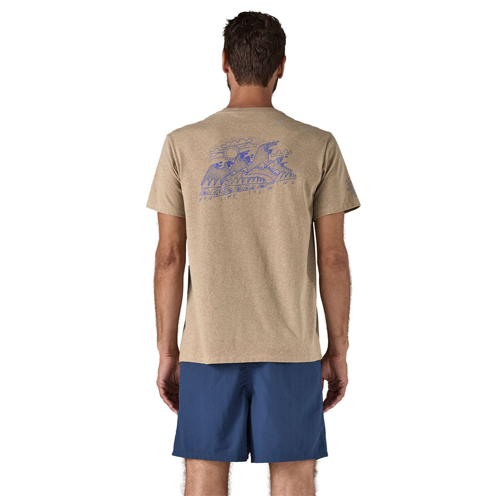 T-shirt Patagonia Wind Runner Responsibili-Tee (hommes)