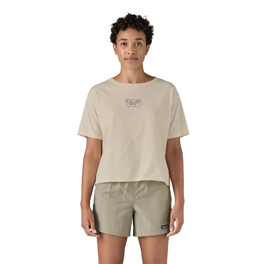 T-shirt Patagonia Mutualism Easy-Cut Organic (femmes)