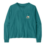 T-shirt Patagonia Applied Imagination Easy-Cut Organic Pocket (femmes)