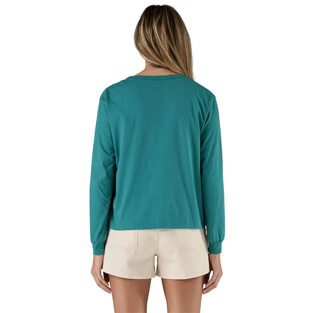 T-shirt Patagonia Applied Imagination Easy-Cut Organic Pocket (femmes)