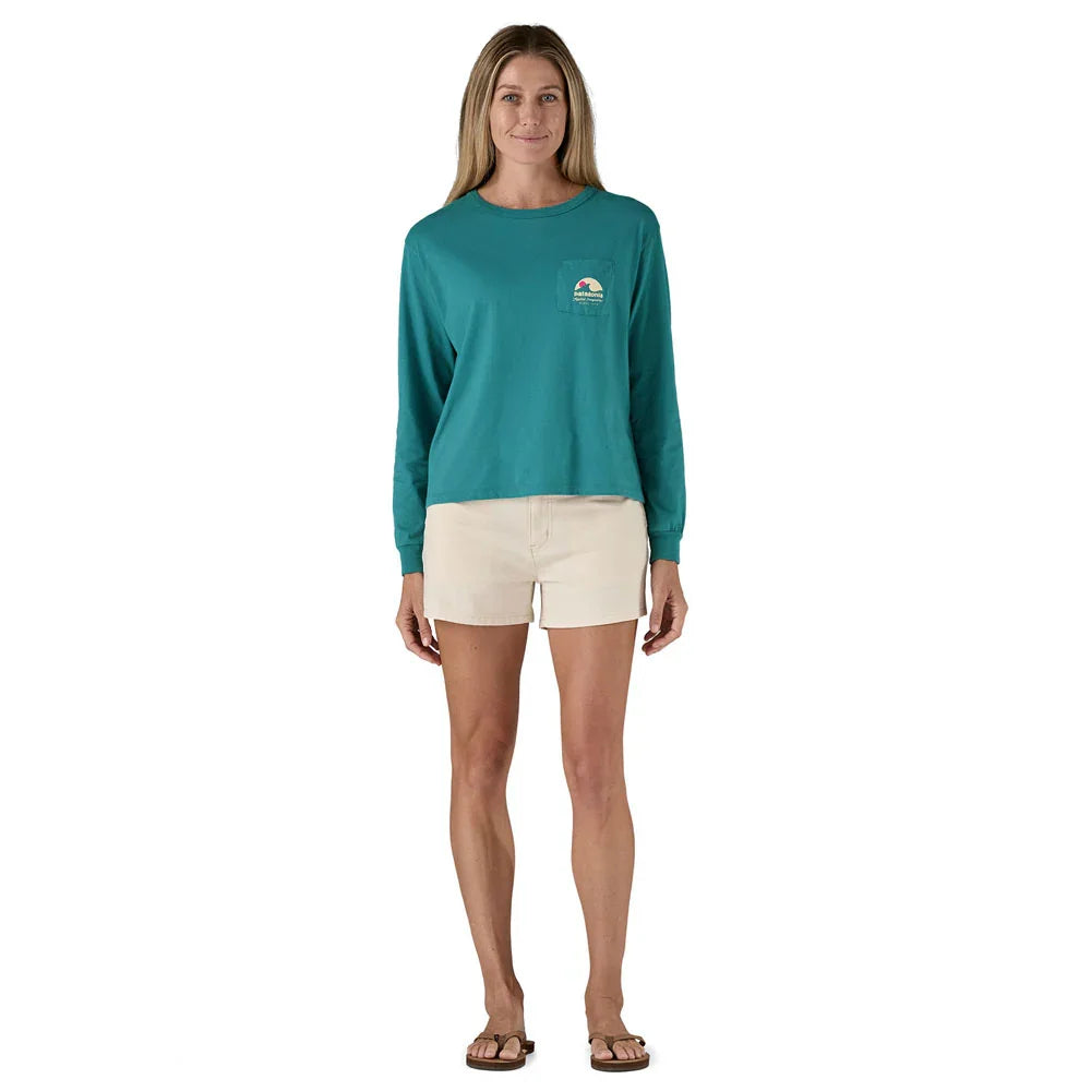 T-shirt Patagonia Applied Imagination Easy-Cut Organic Pocket (femmes)