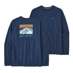 T-shirt à manches longues Patagonia Line Logo Ridge Responsibili-Tee (hommes)