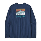 T-shirt à manches longues Patagonia Line Logo Ridge Responsibili-Tee (hommes)