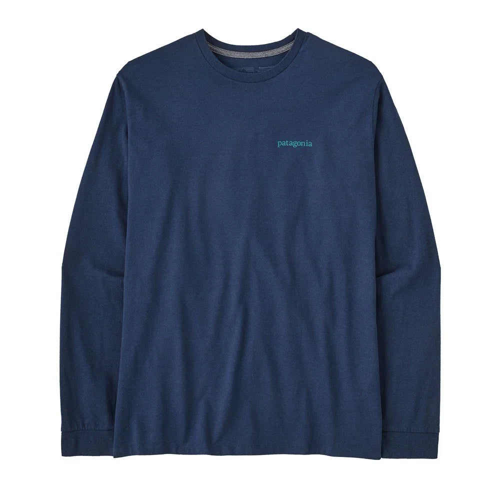 T-shirt à manches longues Patagonia Line Logo Ridge Responsibili-Tee (hommes)