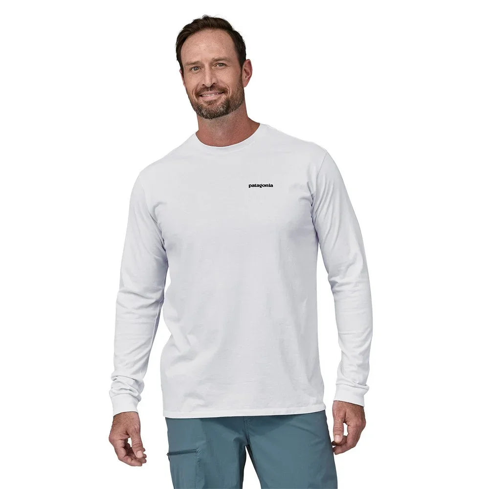 T-shirt à manches longues Patagonia P-6 Logo Responsibiliti-Tee (hommes)