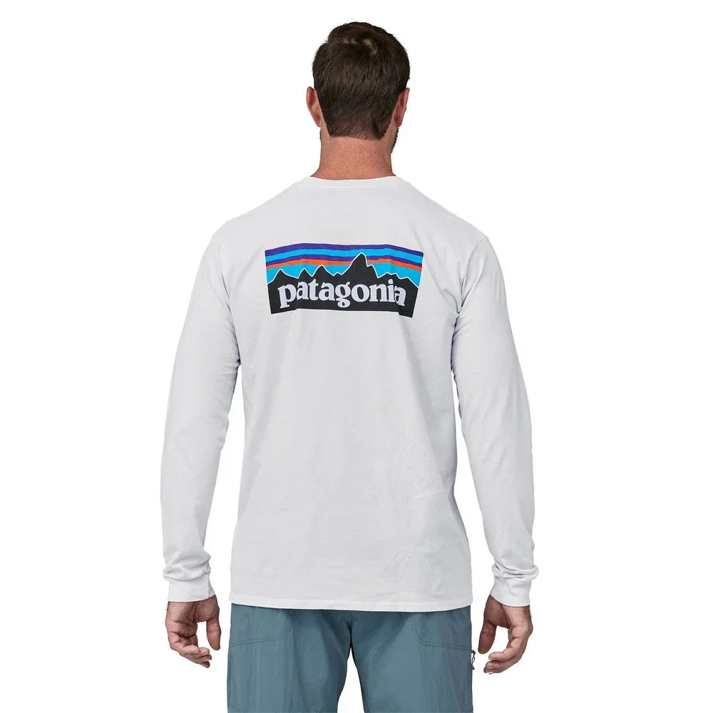 T-shirt à manches longues Patagonia P-6 Logo Responsibiliti-Tee (hommes)