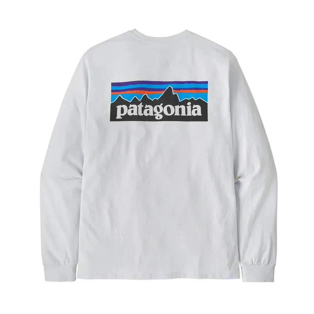 T-shirt à manches longues Patagonia P-6 Logo Responsibiliti-Tee (hommes)