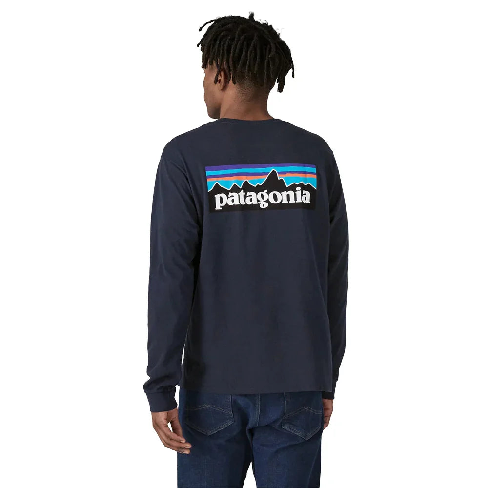 T-shirt à manches longues Patagonia P-6 Logo Responsibiliti-Tee (hommes)