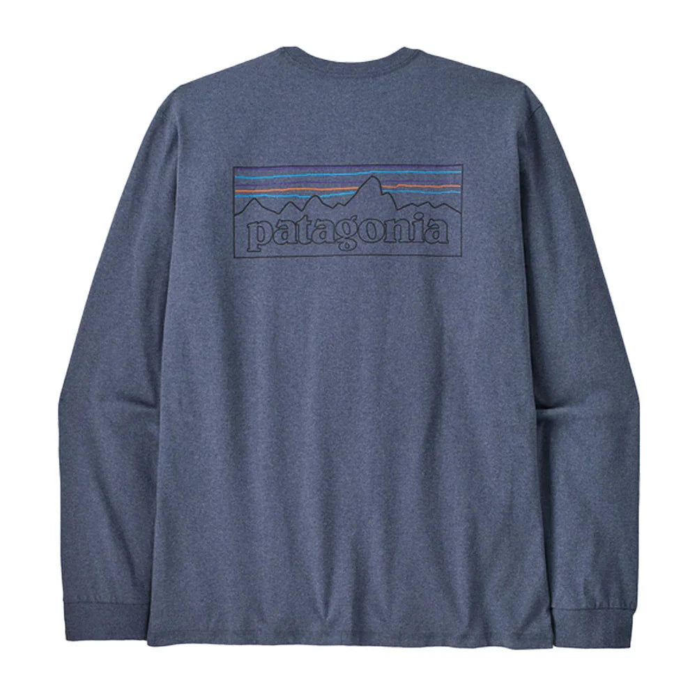 T-shirt à manches longues Patagonia P-6 Logo Responsibiliti-Tee (hommes)
