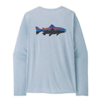 Chandail à manches longues Patagonia Capilene Cool Daily - Vagues (hommes)