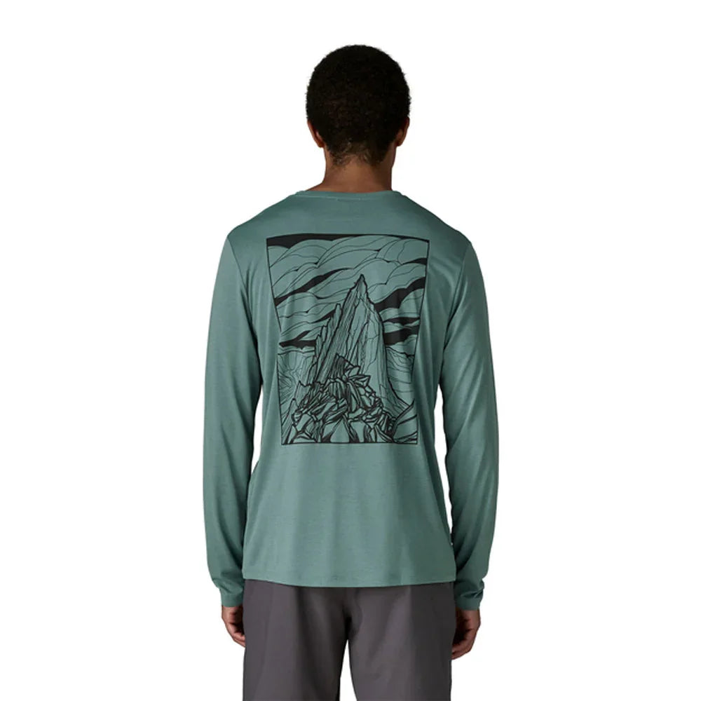 Patagonia M's Capilene Cool Daily Cloud Crag Long‑Sleeve Shirt