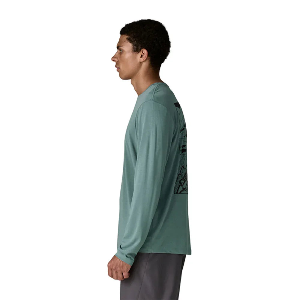 Patagonia M's Capilene Cool Daily Cloud Crag Long‑Sleeve Shirt