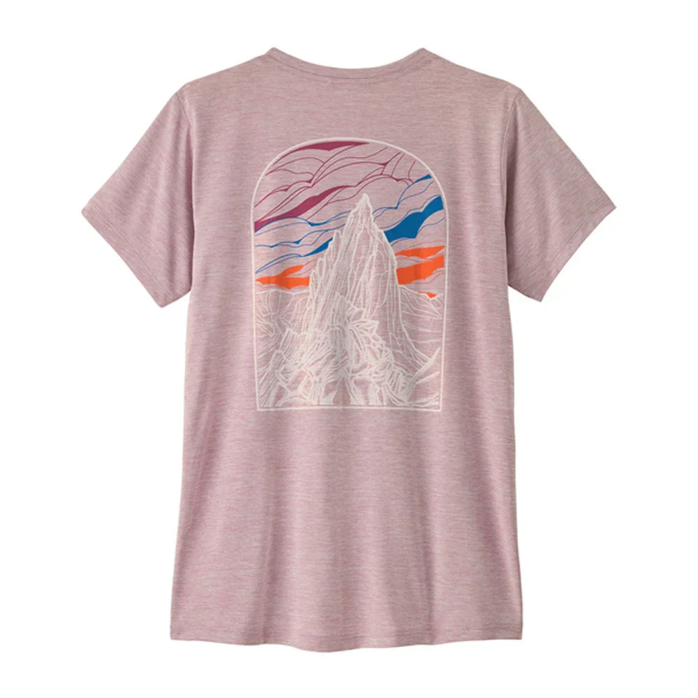 T-shirt Patagonia Capilene Cool Cloud Crag (femmes)