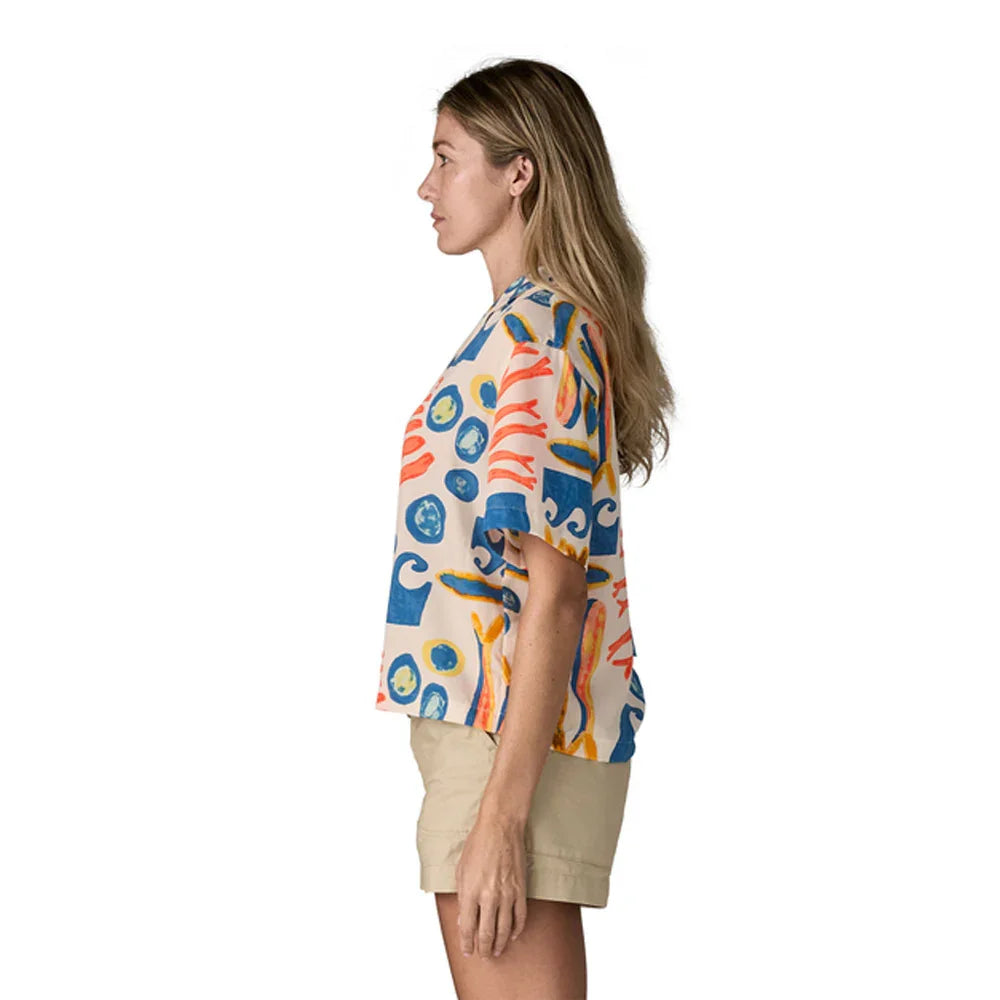 Chemise à manches courte Patagonia Tidal Threads (femmes)