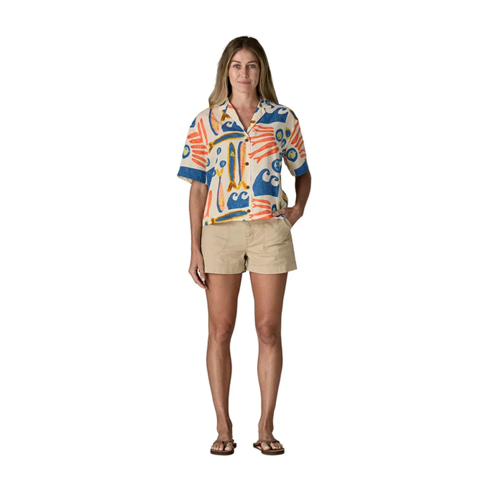 Chemise à manches courte Patagonia Tidal Threads (femmes)