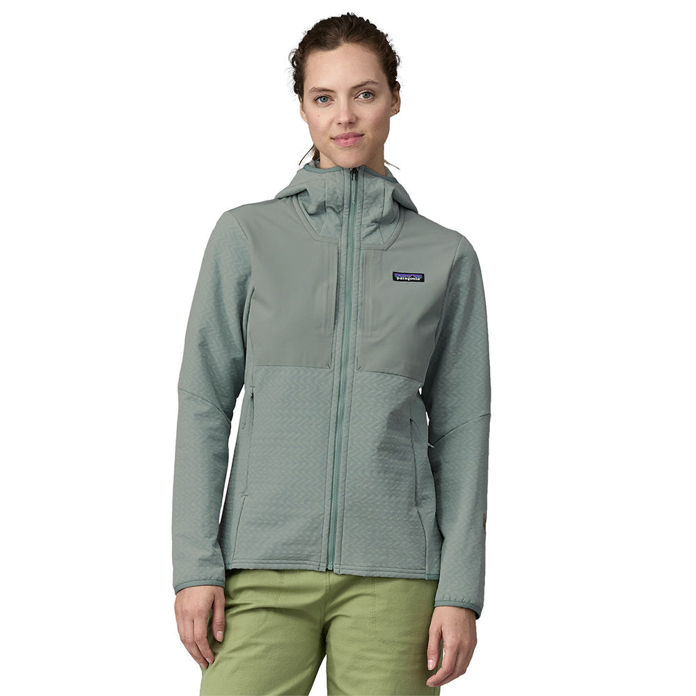 Manteau à capuchon Patagonia R2 CrossStrata (femmes)