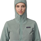 Manteau à capuchon Patagonia R2 CrossStrata (femmes)