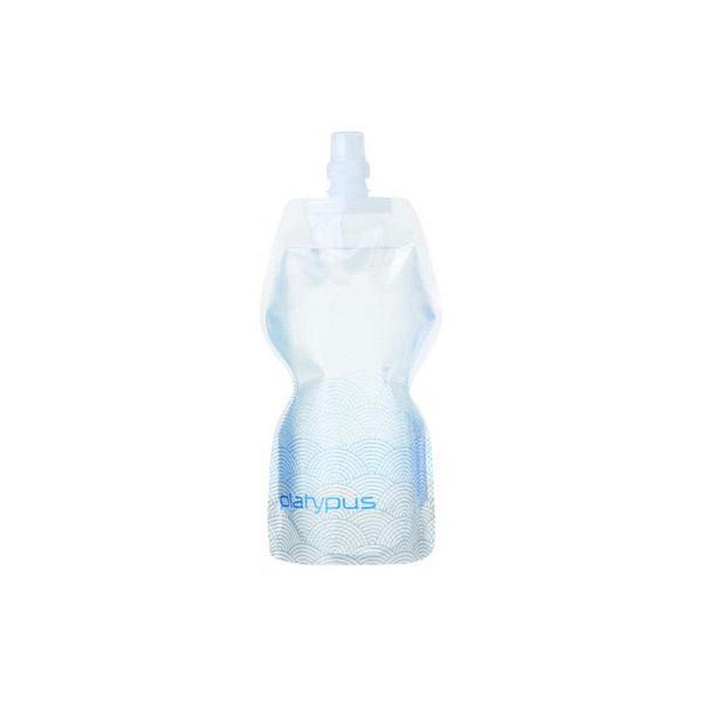 Bouteille souple Platypus Softbottle 1 L - Capuchon fermé - Waves