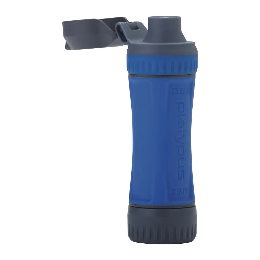 Filtre à eau Platypus QuickDraw – Bleu