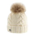 Pleau Fur Pompom Beanie