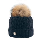 Pleau Fur Pompom Beanie