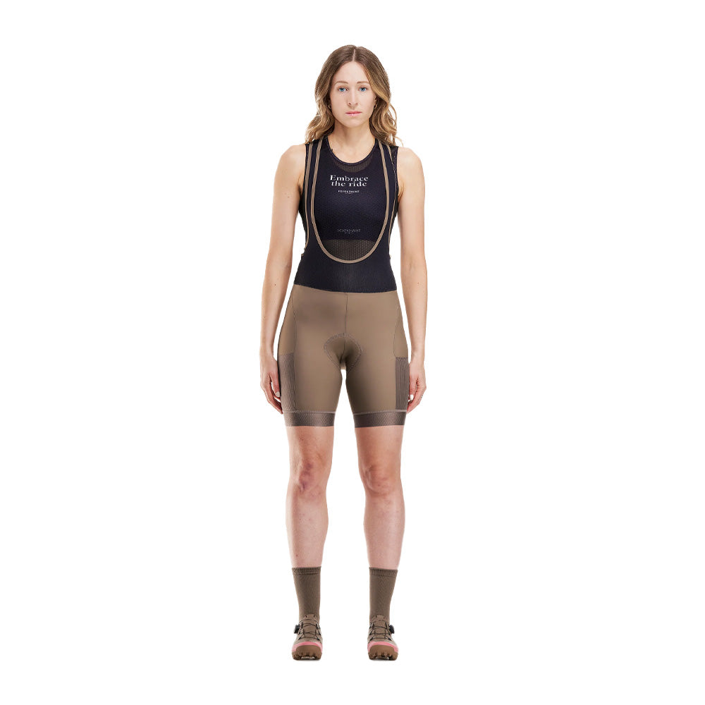 Peppermint W's Signature Cargo Bib Shorts