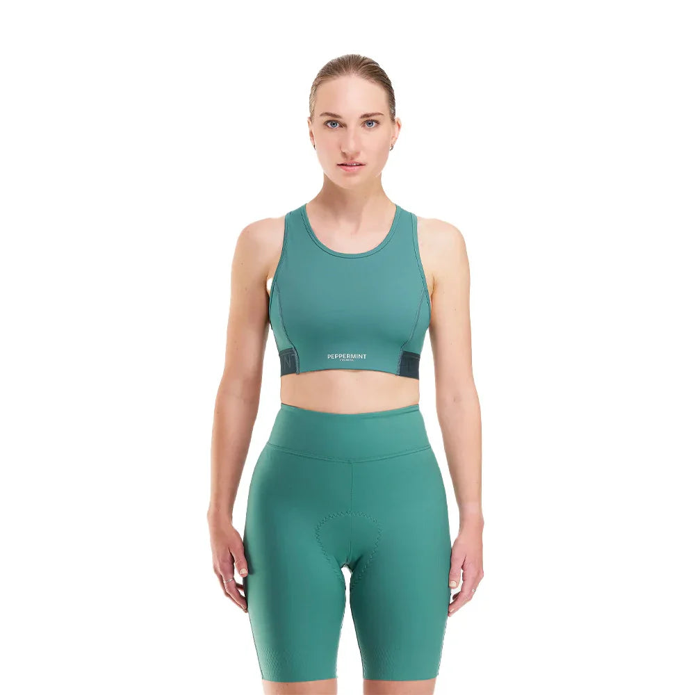 Peppermint Signature High-Neck Sports Bra