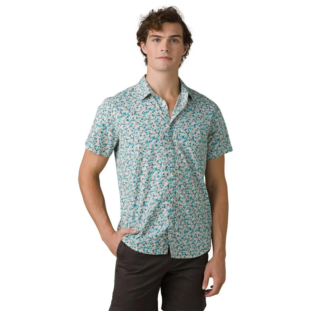Prana M's Stimmersee Short Sleeved Shirt