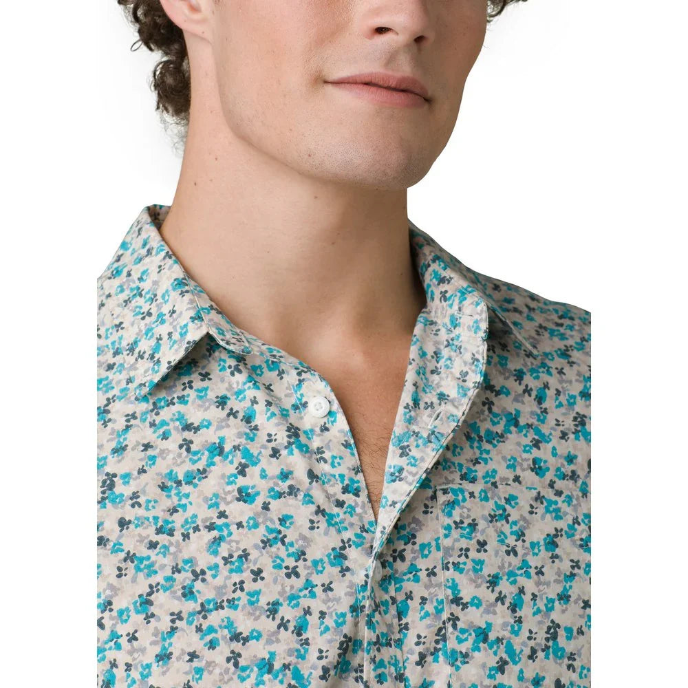 Prana M's Stimmersee Short Sleeved Shirt