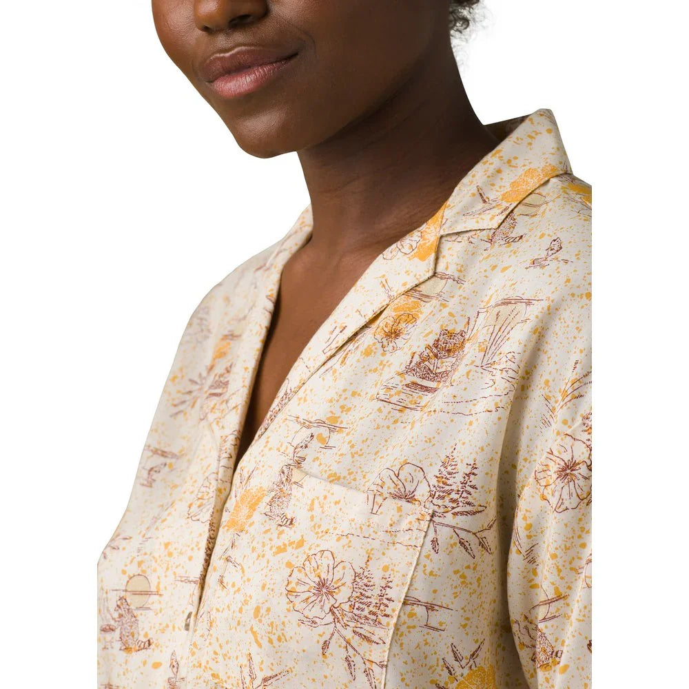 Prana W's Iguala Short Sleeved Shirt