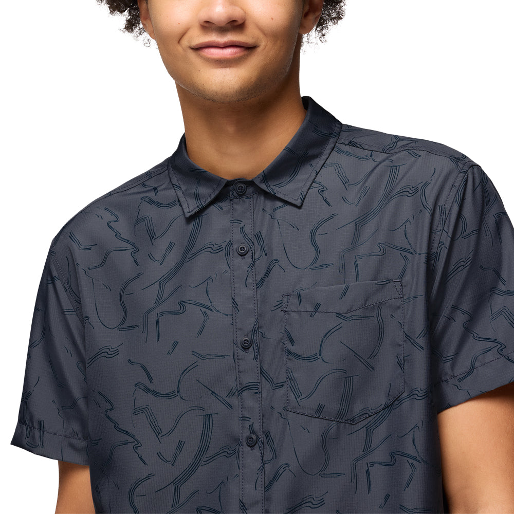 Chemise à manches courtes Prana Lost Sol Printed (hommes)