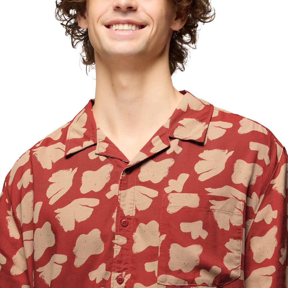 Prana M's Peacepath Short Sleeved Shirt