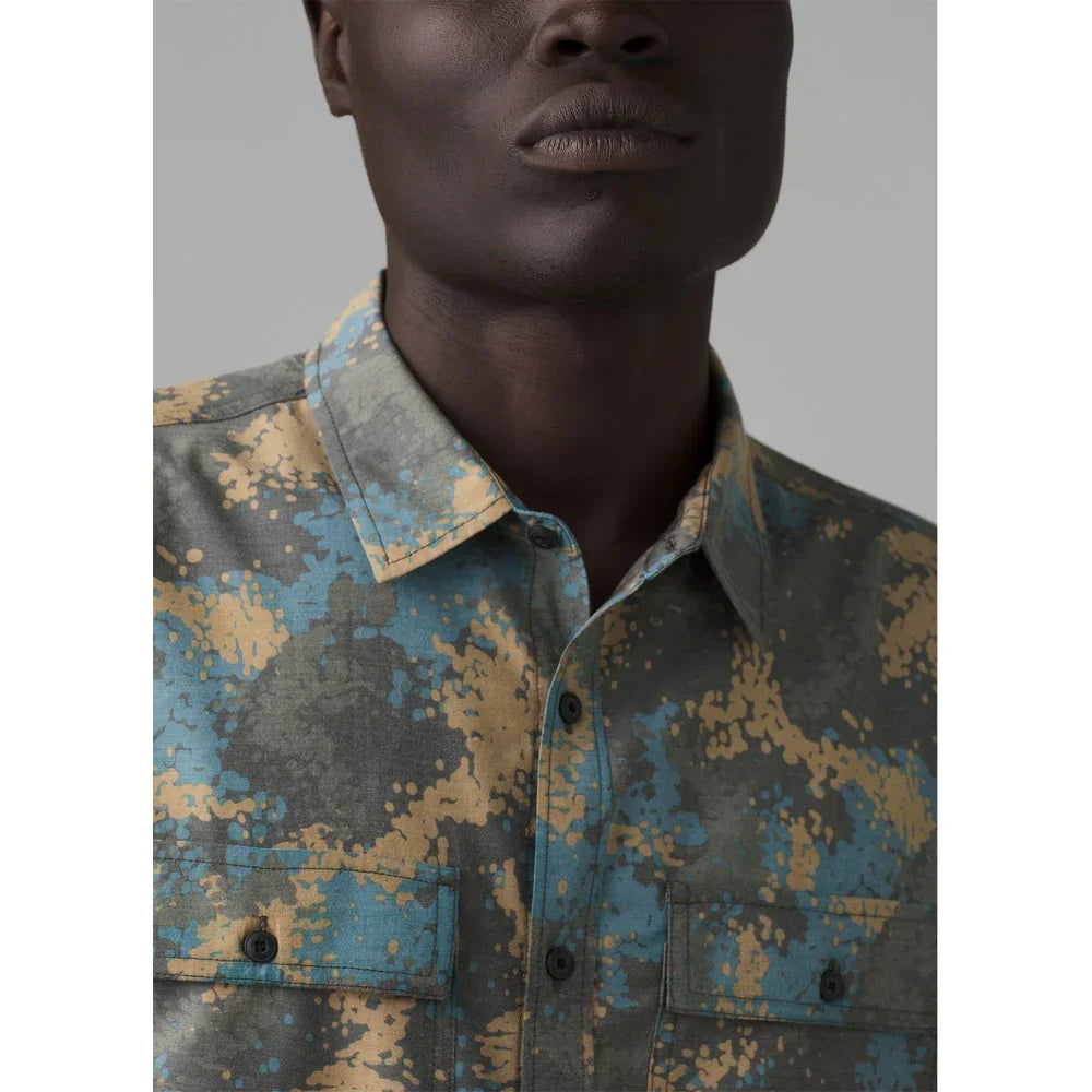 Prana Sutherlin M's Short Sleeved Shirt