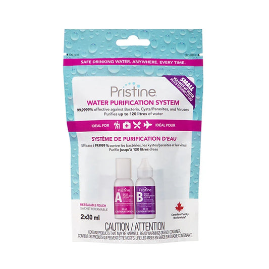 Système de purification d'eau Pristine – 30 ml