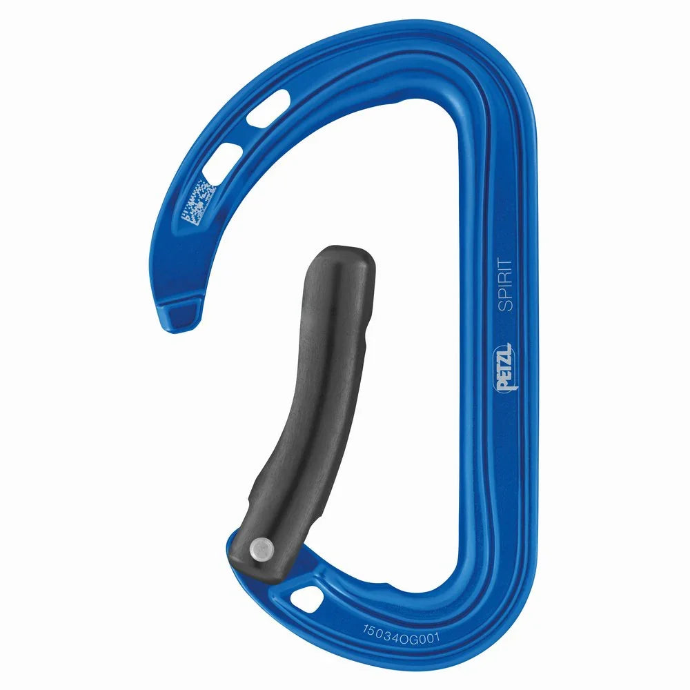Mousqueton Petzl Spirit – Bleu