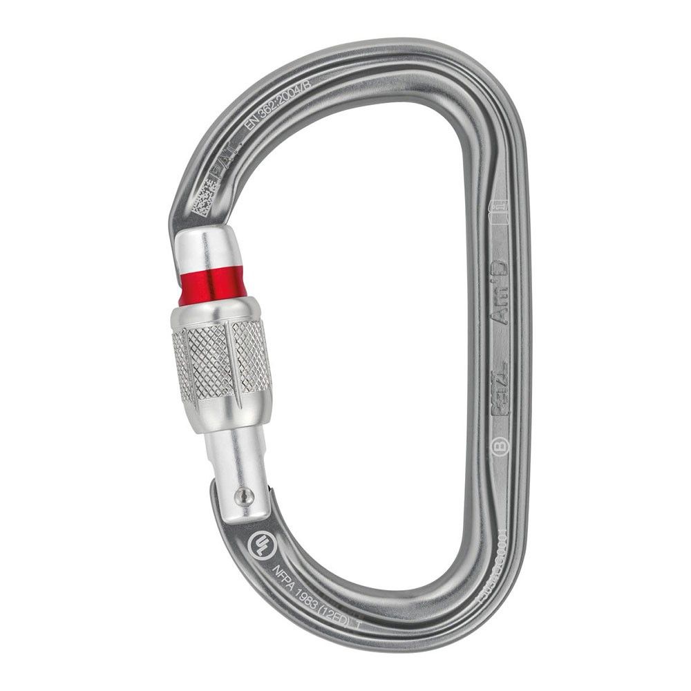 Mousqueton Petzl Am'D Screw Lock
