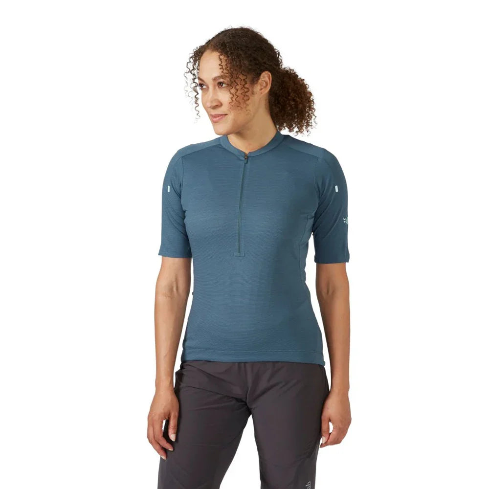 Rab W's Cindercrino ½ Zip Jersey
