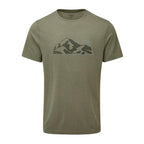 T-shirt Rab Mantle Mountain (hommes)