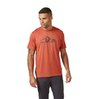 T-shirt Rab Mantle Mountain (hommes)