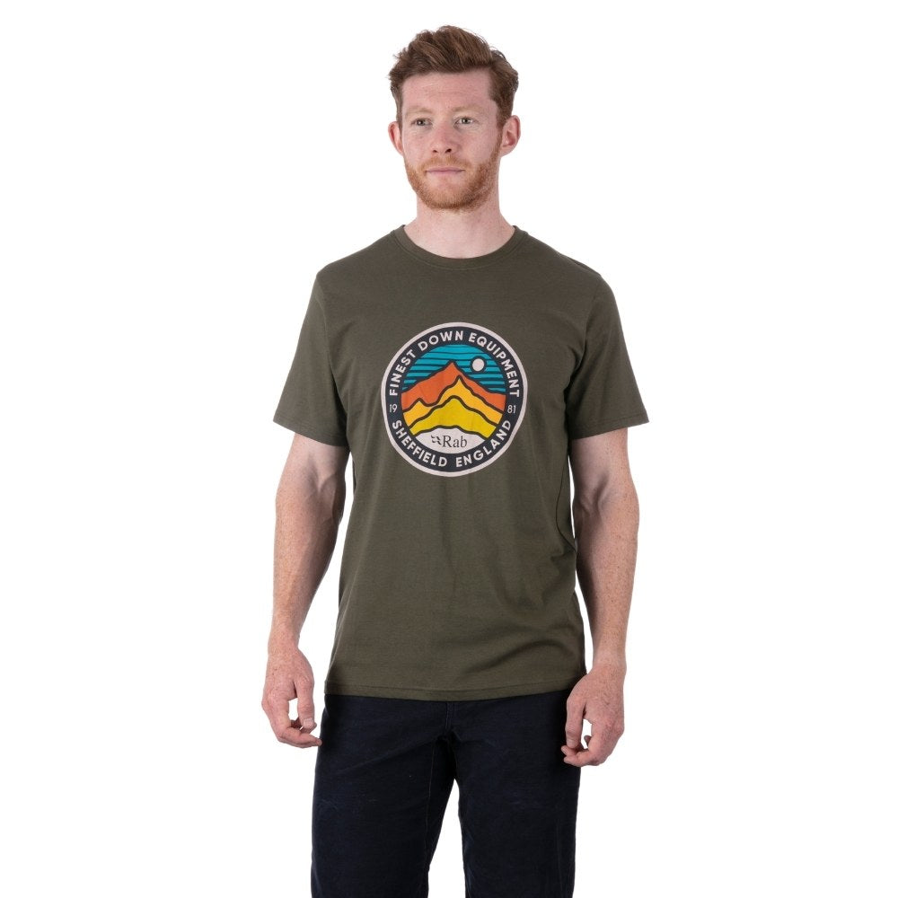 T-shirt Rab Stance Peaks (hommes)
